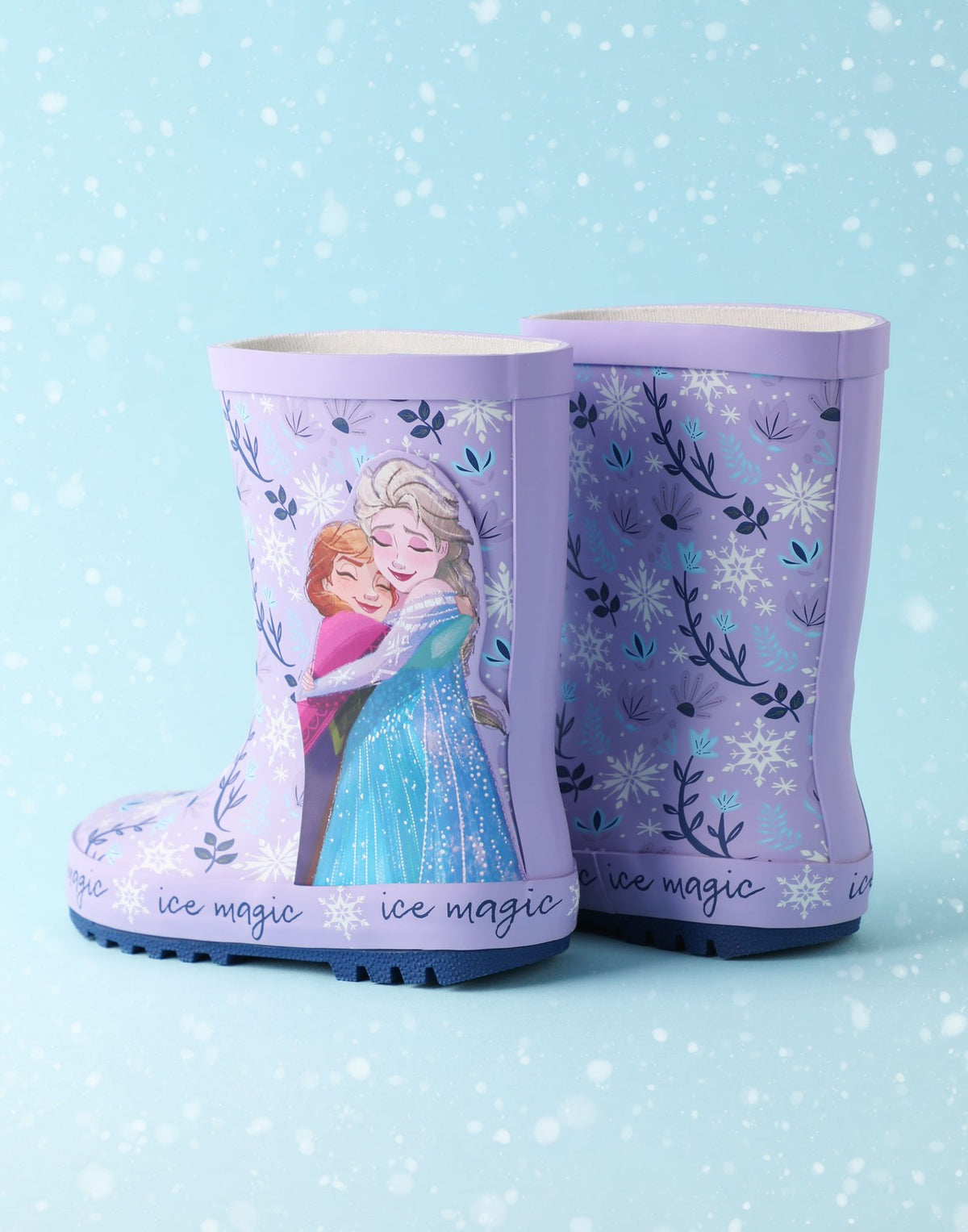 Disney Wellington Boots without Handles | Girls Purple | Official Merch