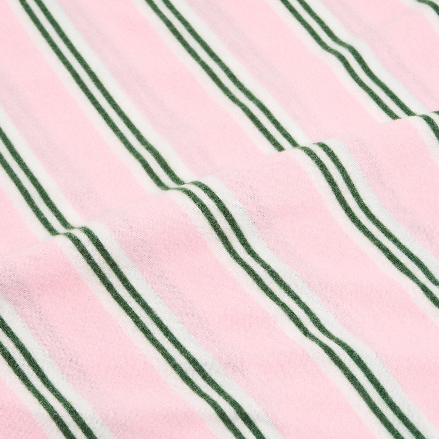 OHS Stripes Print Throw Soft Blanket Polar Fleece Lightweight Bedspread