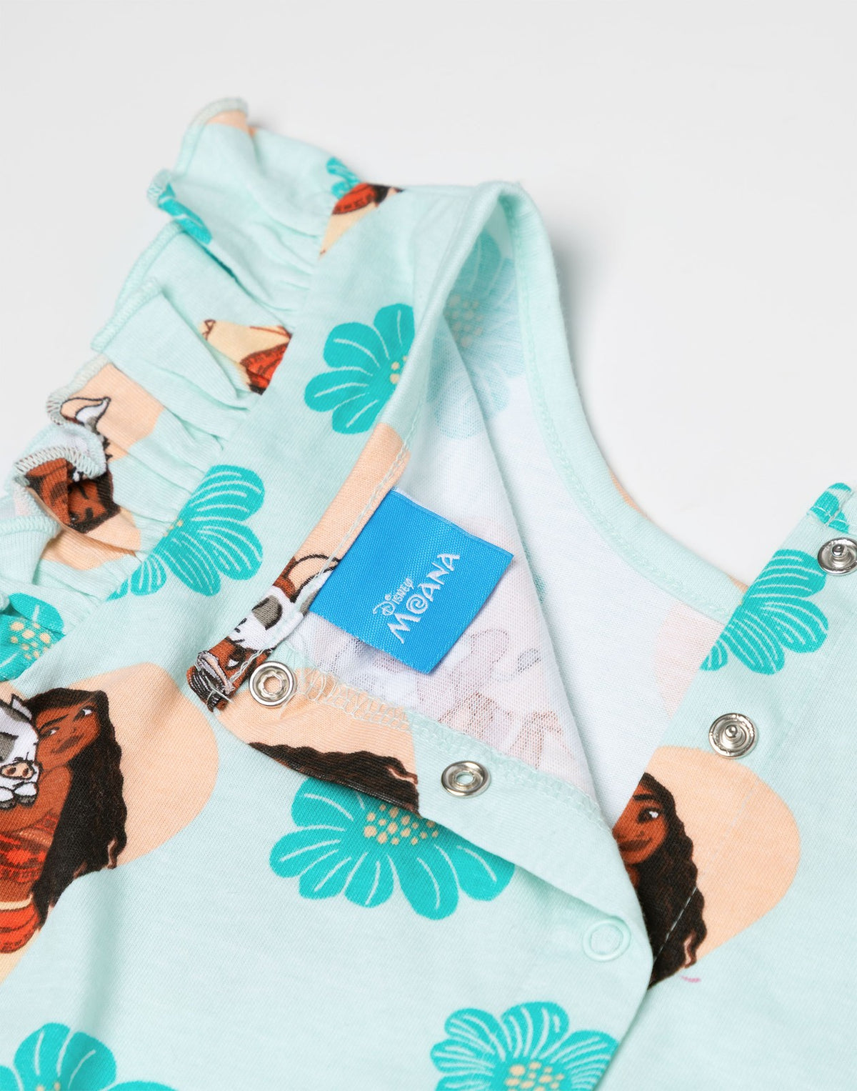 Disney Sleeveless Playsuit | Girls Green | Official Merch