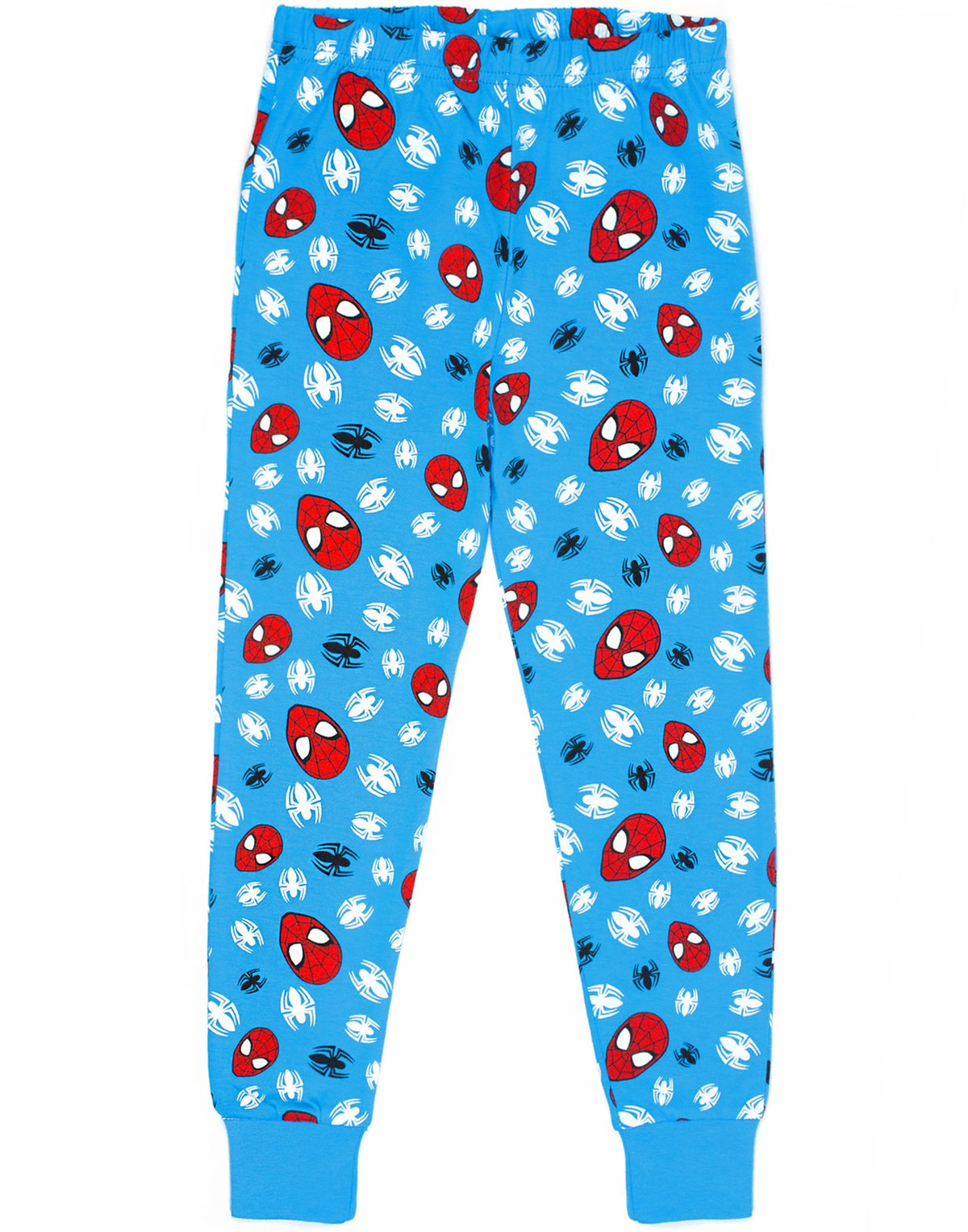 Marvel Short Sleeve Long Leg Pyjama Set | Unisex Kids Blue | Official Merch