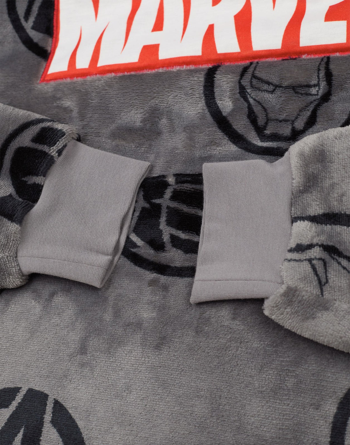 Marvel Blanket Hoodie | Mens Dark Grey | Official Merch