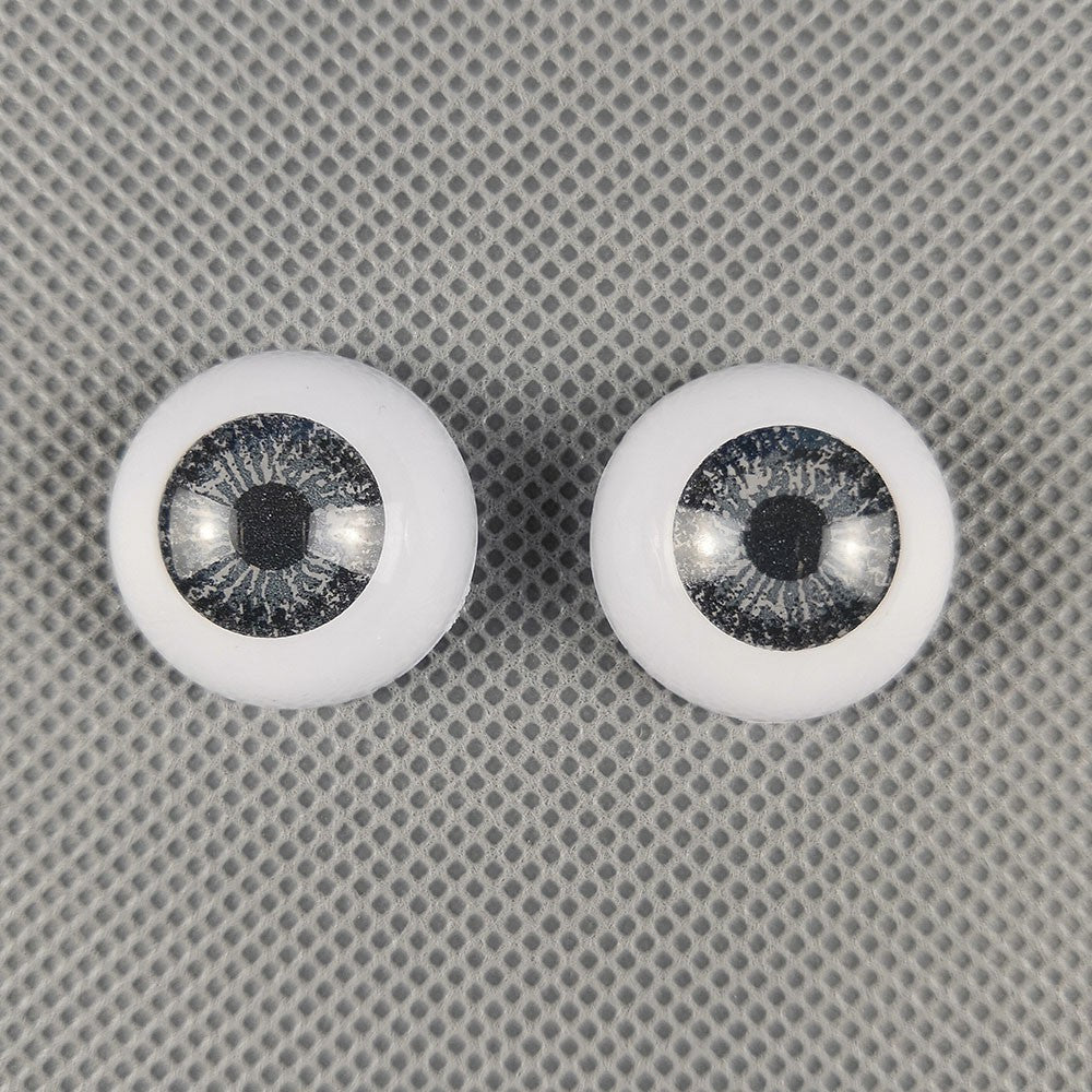 10 Pairs Half Round Acrylic Eyes Eyeballs for Reborn Baby Dolls Kit DIY Repair