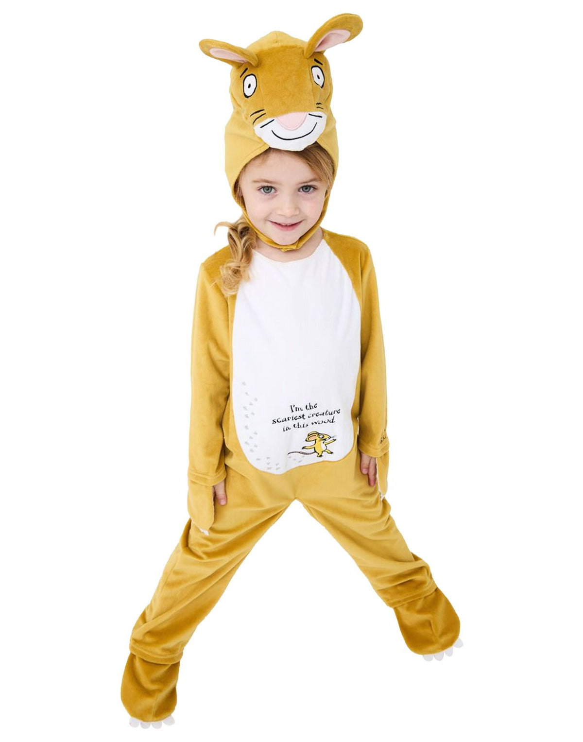 Gruffalo & Friends 2 Piece Costume | Girls Brown | Official Merch