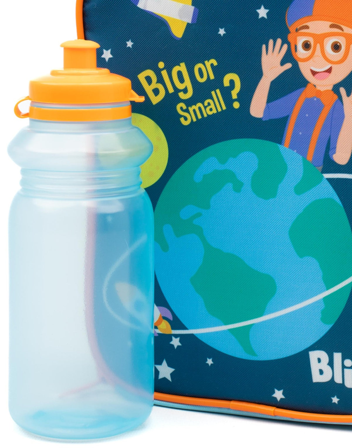 Blippi Lunch Bag and Bottle Set | Unisex Kids Multicoloured | Official Merch