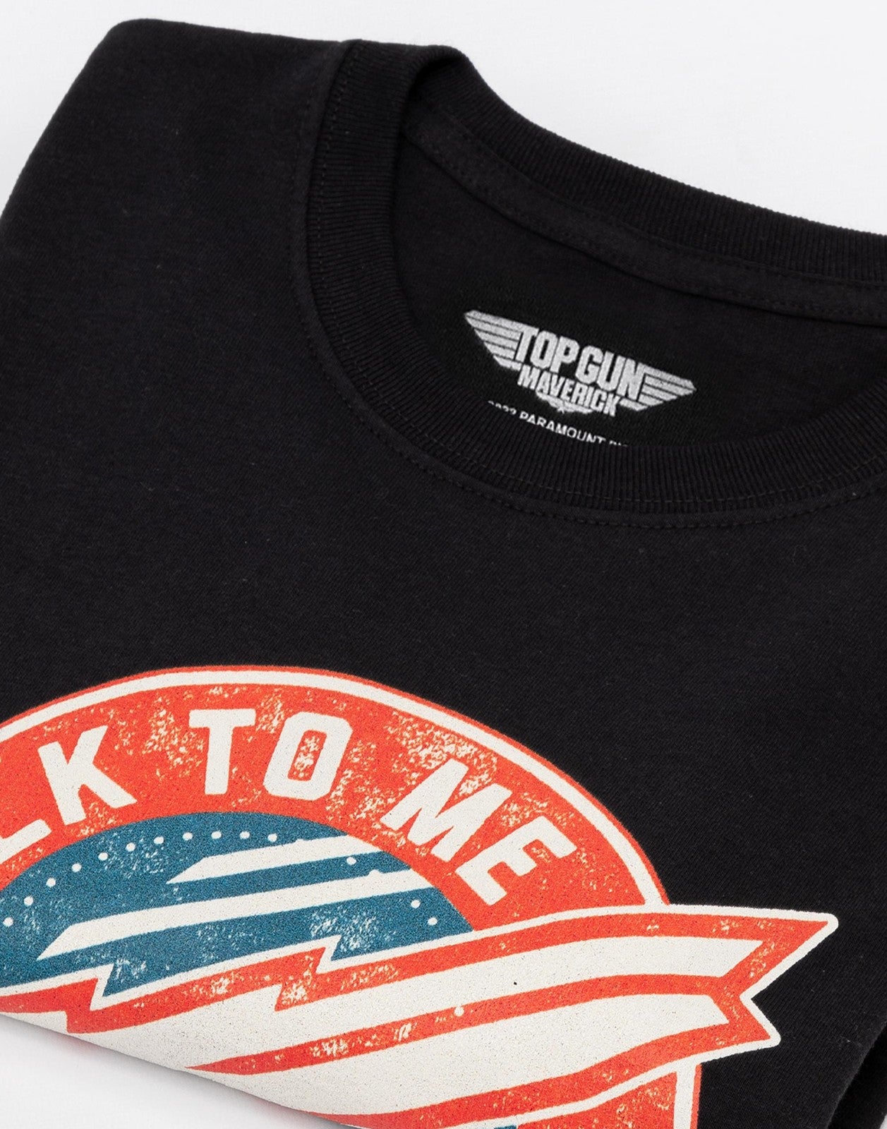 Top Gun: Maverick Short Sleeved T-Shirt | Mens Black | Official Merch