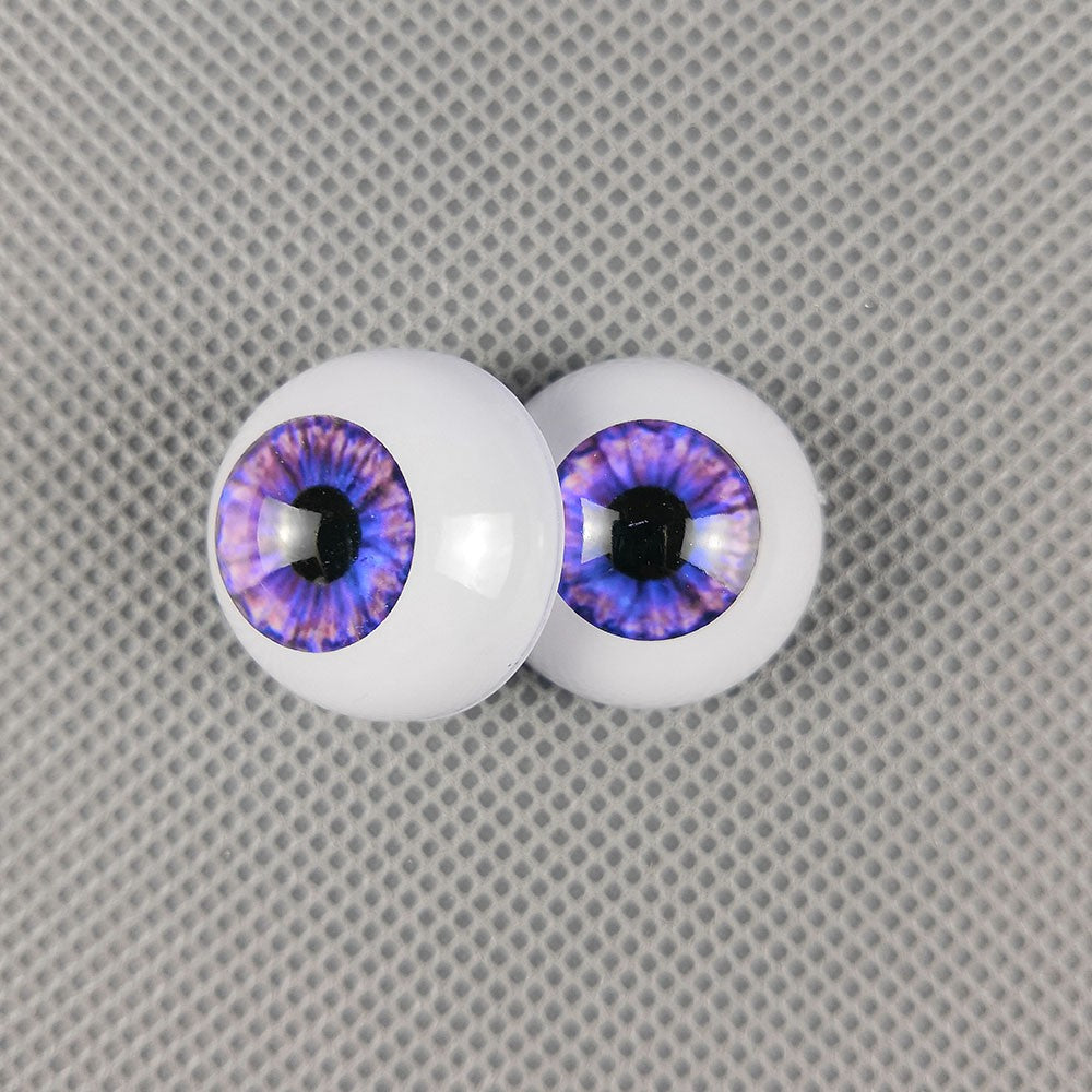 10 Pairs Half Round Acrylic Eyes Eyeballs for Reborn Baby Dolls Kit DIY Repair