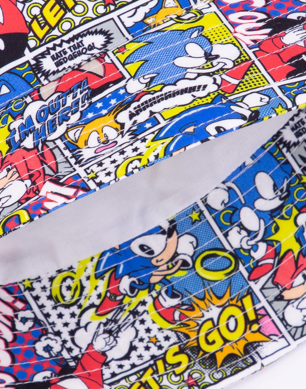 Sonic the Hedgehog Bucket Hat | Unisex Multicoloured | Official Merch