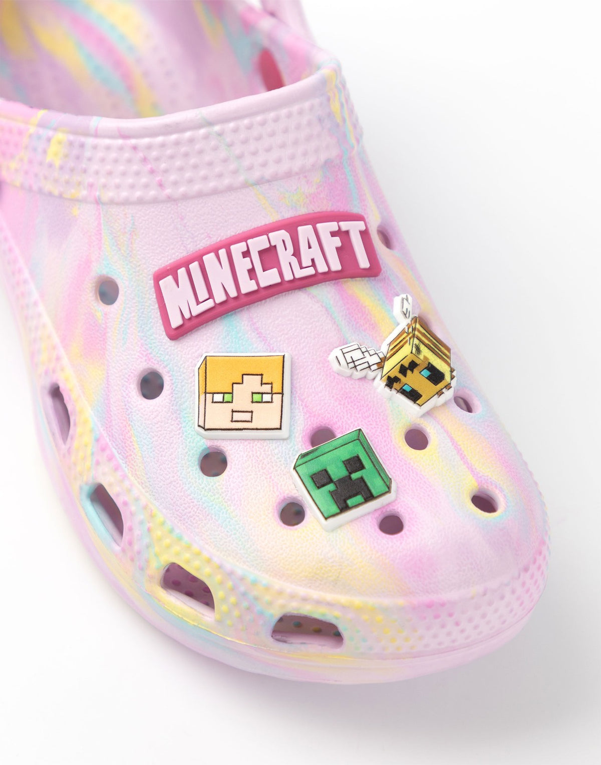 Minecraft Clogs | Girls Purple Gaming | Official Merch