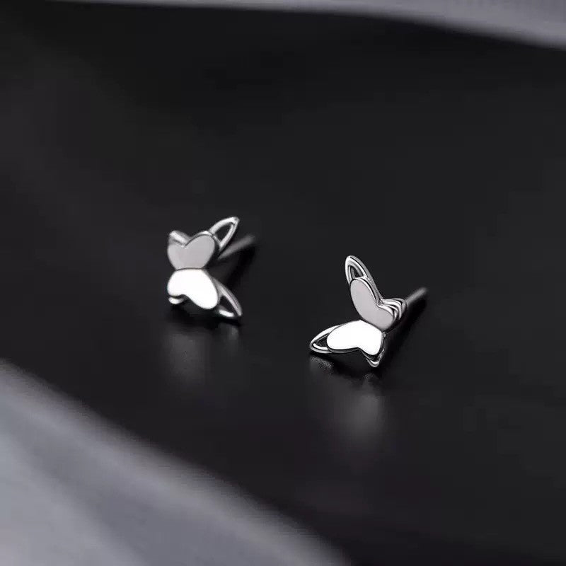 925 Sterling Silver Beautiful Butterfly Stud Earrings Jewellery Women Gift UK