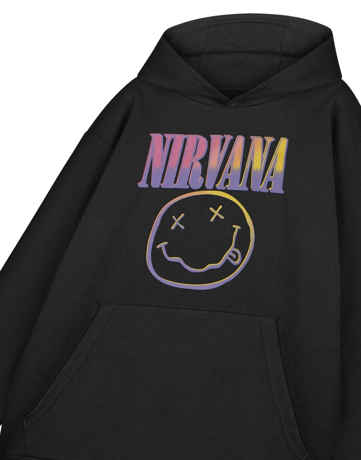 Nirvana Hoodie | Unisex Black | Official Merch