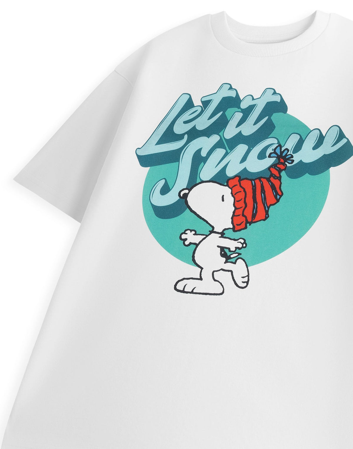 Peanuts Short Sleeved T-Shirt | Unisex White | Official Merch