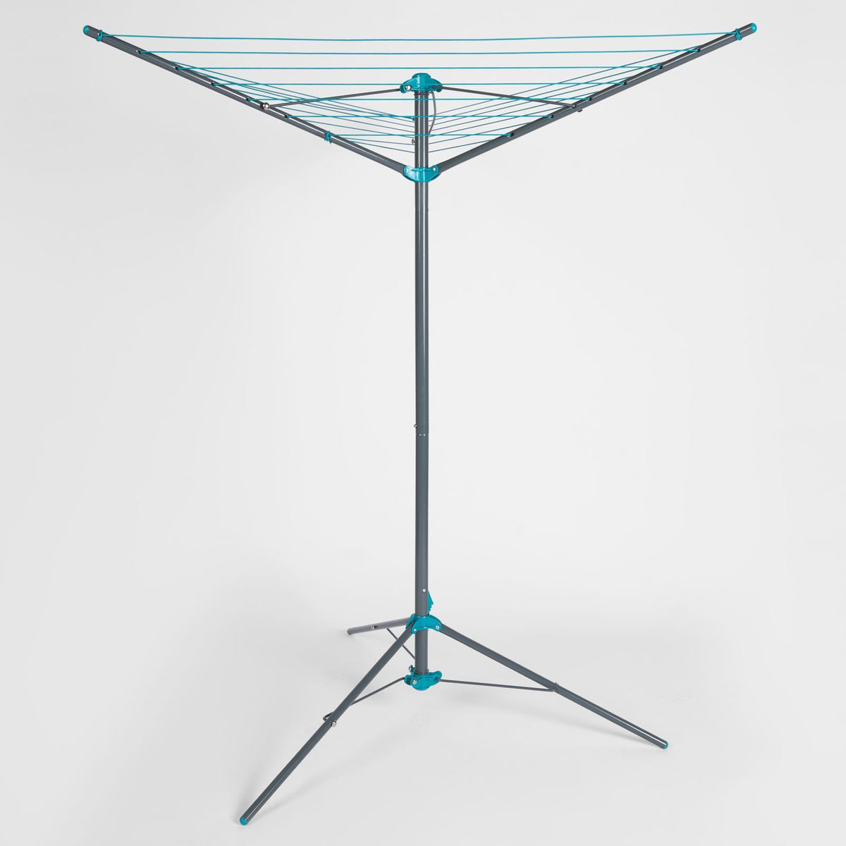 Rotary Airer 3 Arm Clothing Drying Rack Laundry Storage Space Saving Hanger Rail
