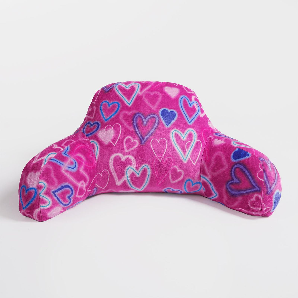 Heart Cuddle Cushion Kids Plump Reading Pillow Gamer Soft Arms Chair Support