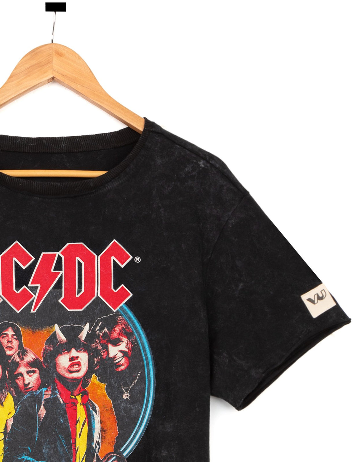 AC/DC Short Sleeved T-Shirt | Mens Black | Official Merch