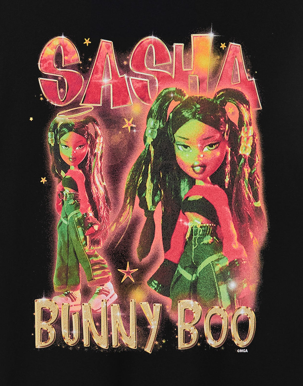 Bratz Short Sleeved T-Shirt | Womens Black | Official Merch