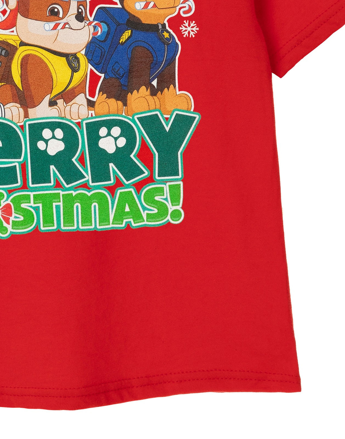 Paw Patrol Short Sleeved T-Shirt | Boys Red | Official Merch