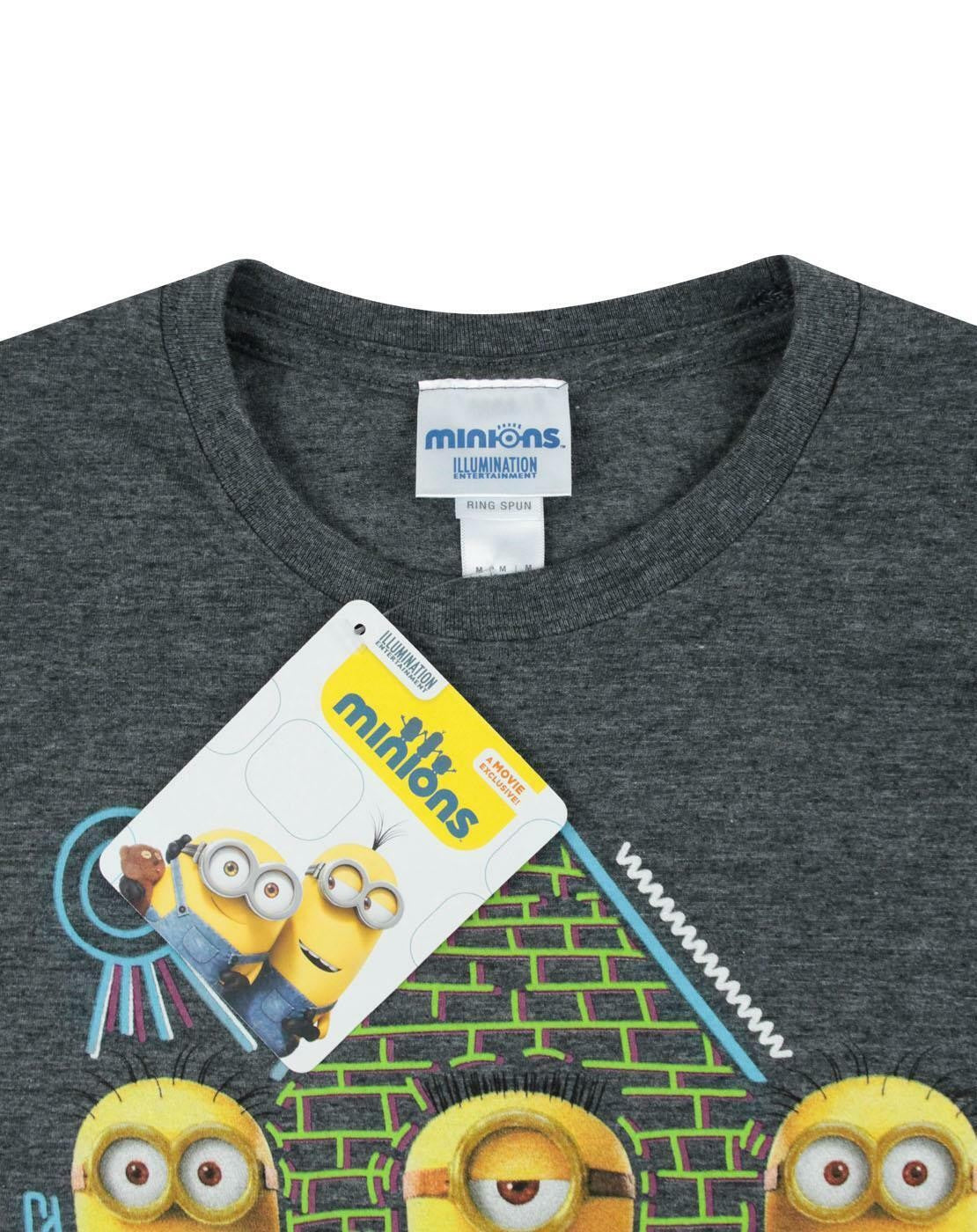 Despicable Me Short Sleeved T-Shirt | Womens Charcoal | Official Merch