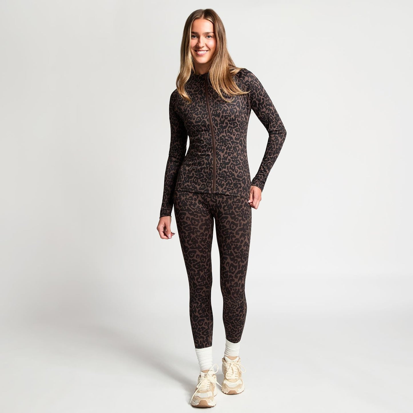 OHS Zip Up Top Long Sleeve Quick Dry Activewear JacketGym Workout Fitness Sports
