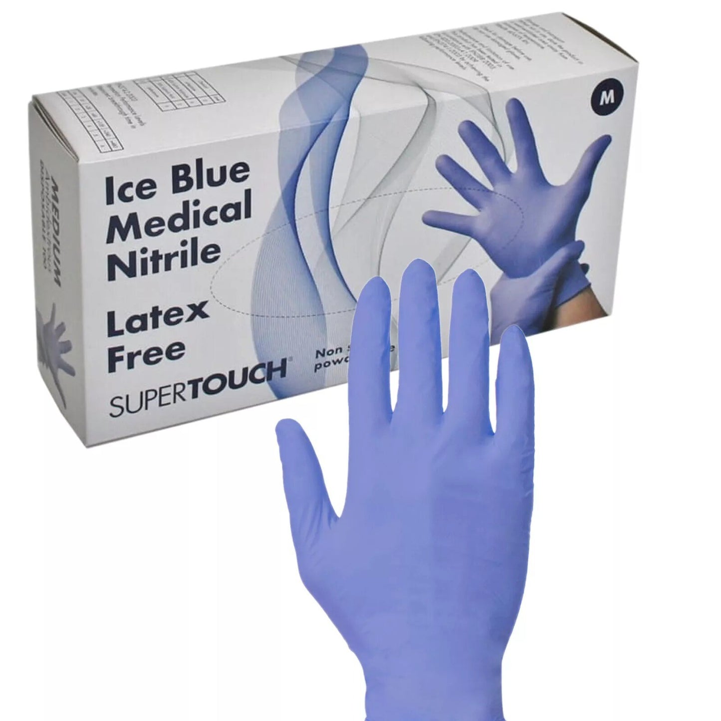 200 Nitrile Gloves ? 2 Pack Disposable Powder-Free Latex-Free Medical Food Grade