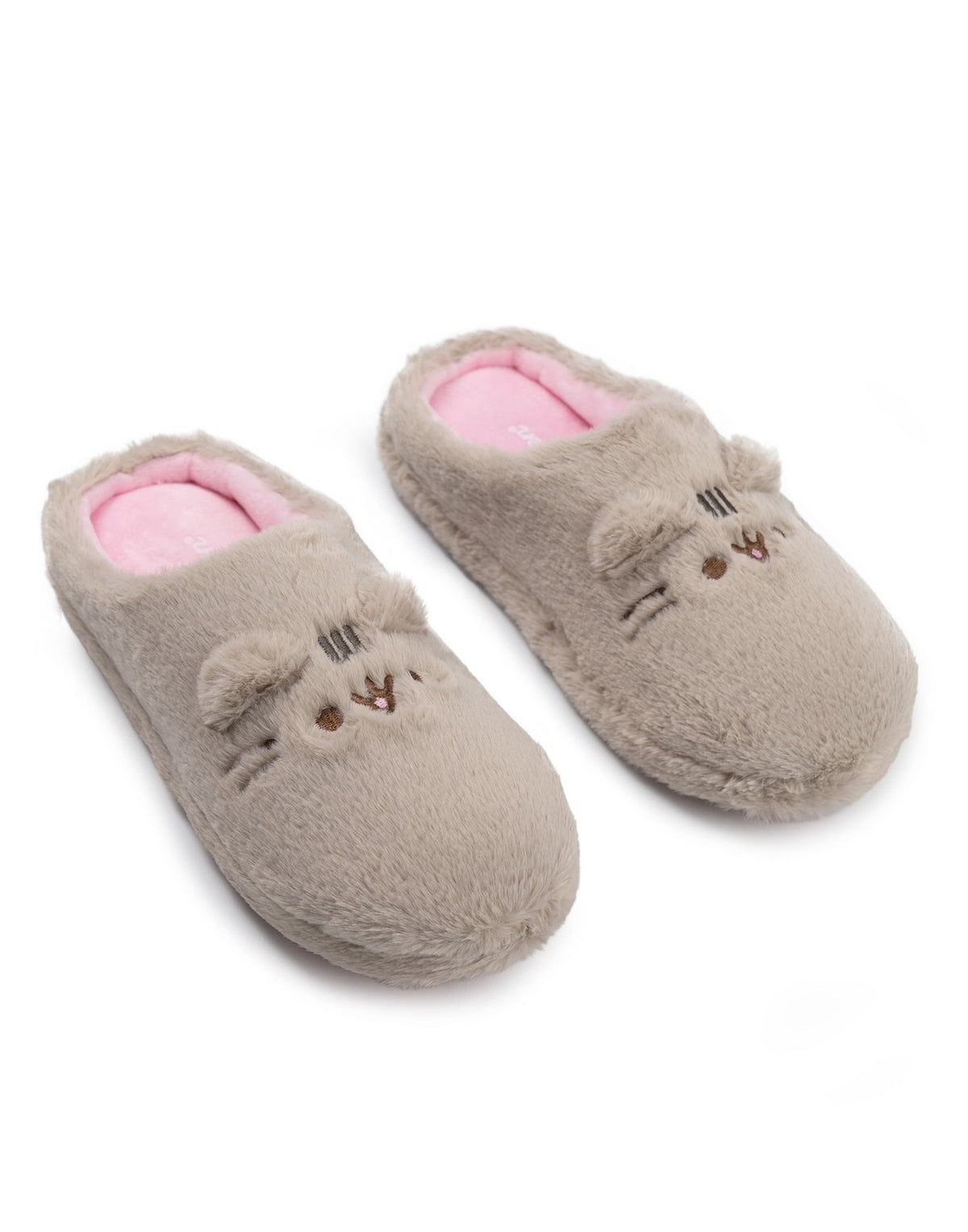 Pusheen Mule Slippers | Girls Beige | Official Merch