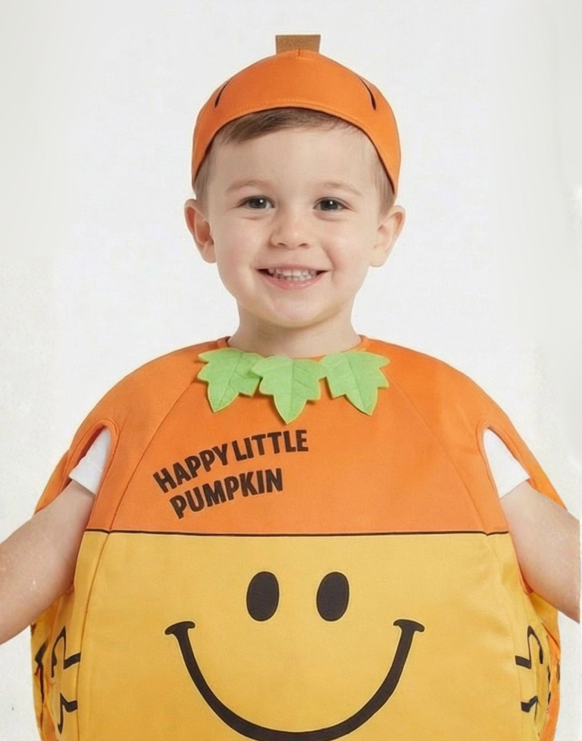 Mr. Men 2 Piece Costume | Unisex Kids Orange | Official Merch