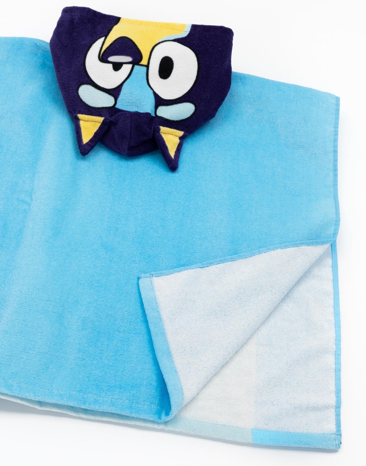 Bluey Poncho Towel | Unisex Kids Blue | Official Merch