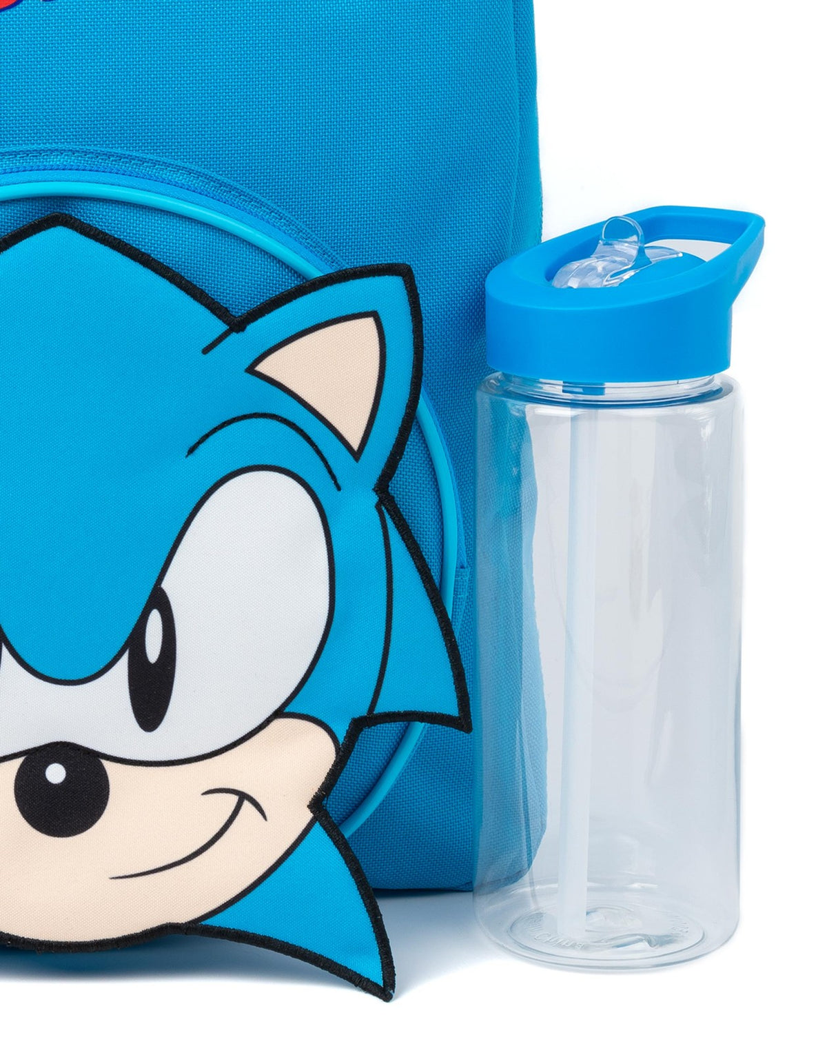 Sonic the Hedgehog 4 Piece Backpack Set | Unisex Kids Blue | Official Merch