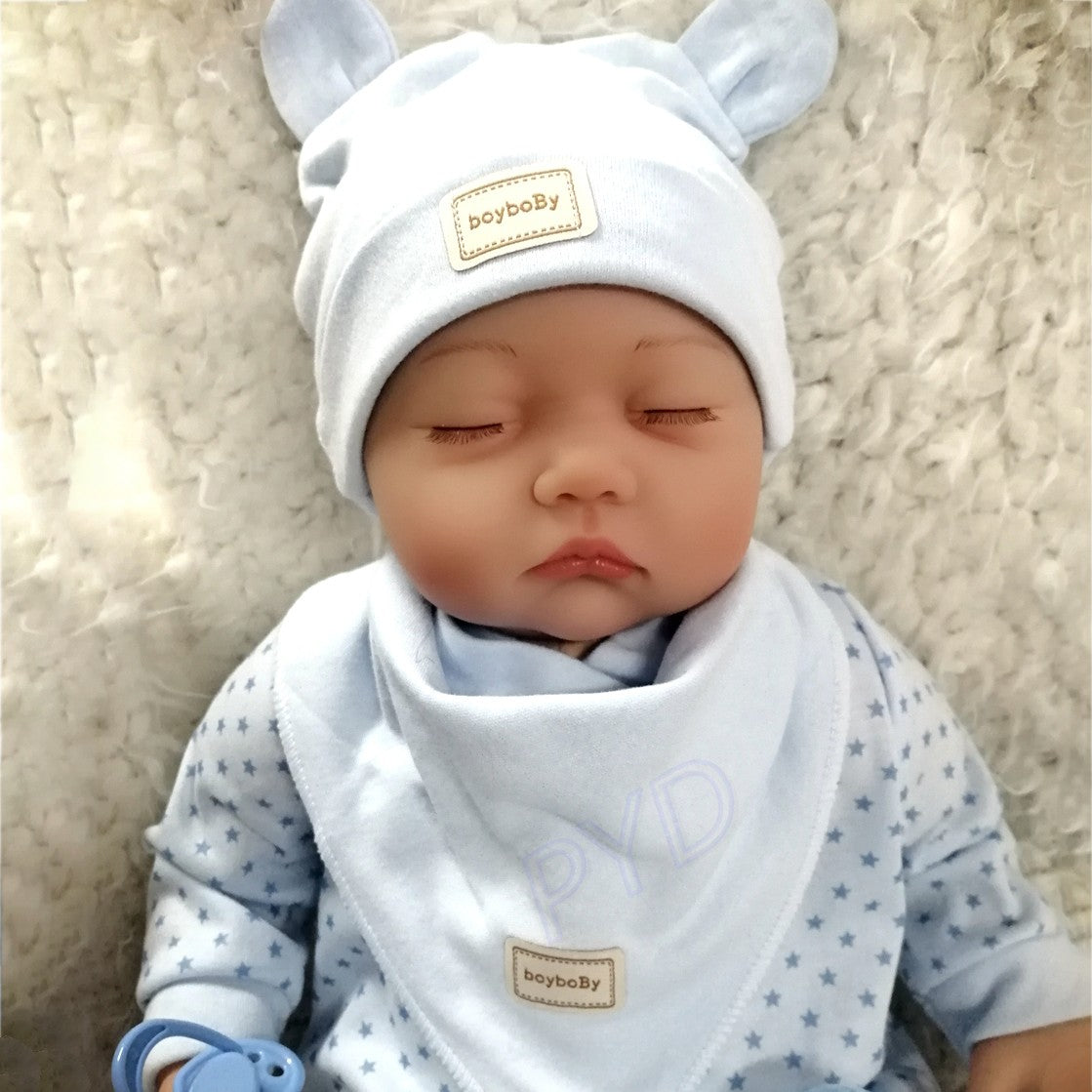 22" Realistic Reborn Baby Dolls Newborn Boy Doll Vinyl Silicone Real Life Gift