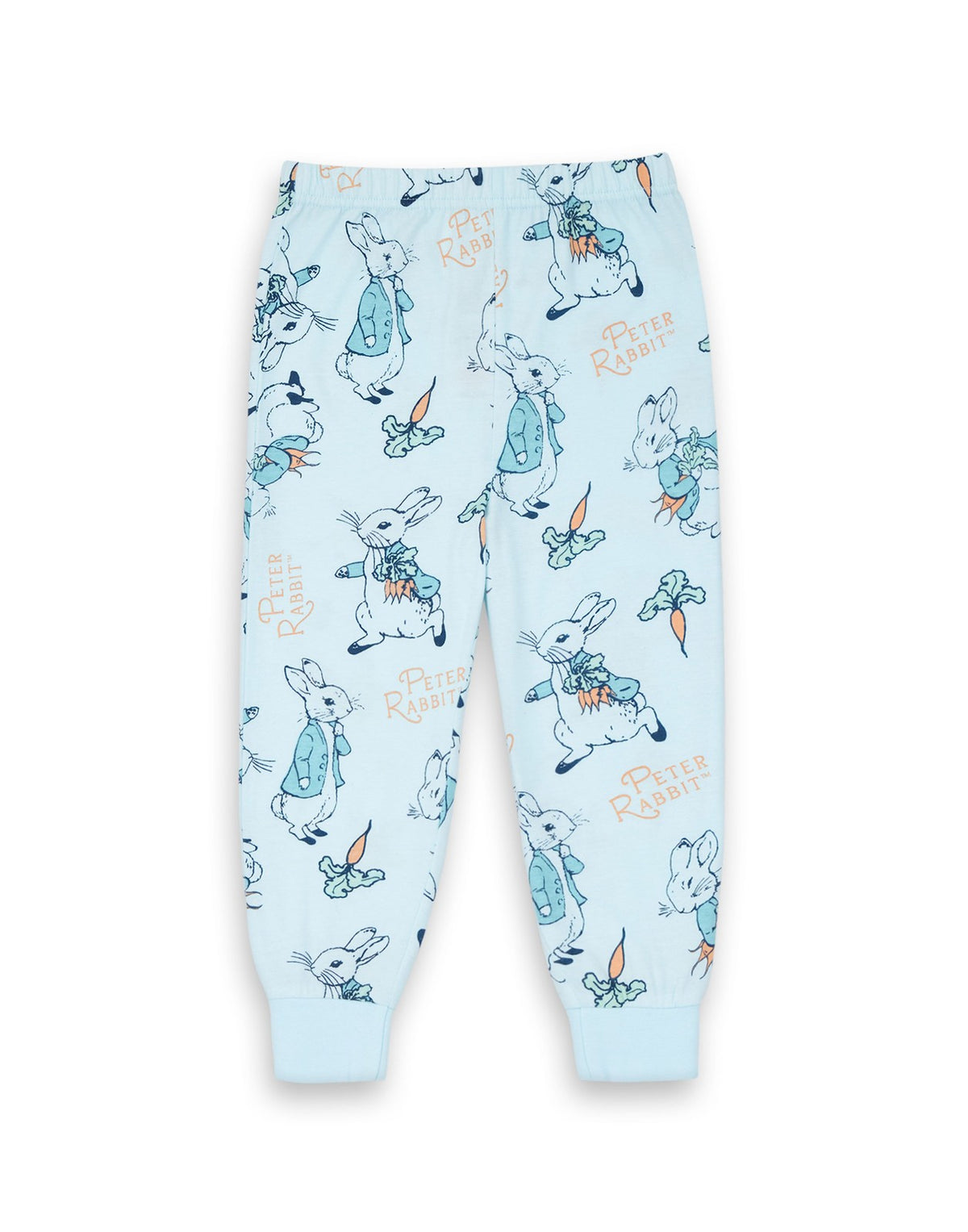 Peter Rabbit Long Sleeve Long Leg Pyjama Set | Boys Blue AOP | Official Merch