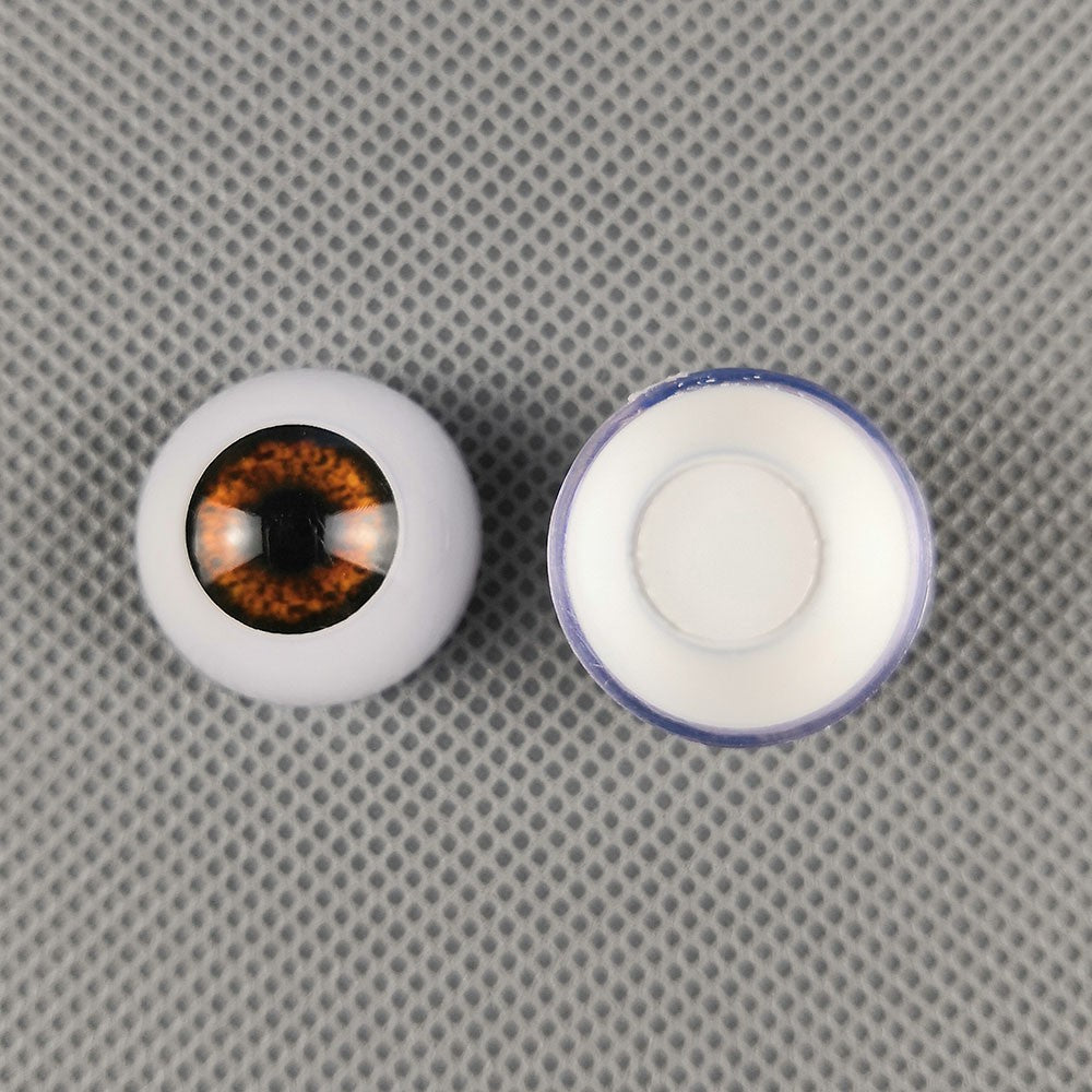 10 Pairs Half Round Acrylic Eyes Eyeballs for Reborn Baby Dolls Kit DIY Repair