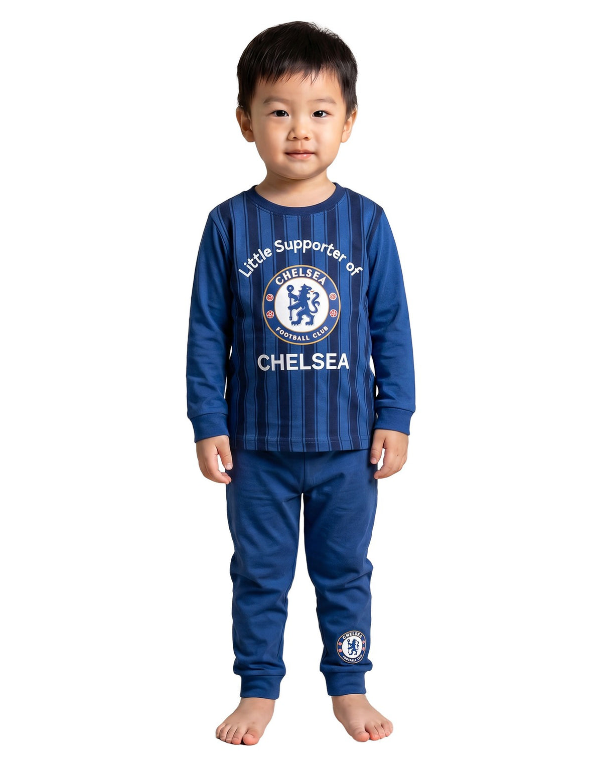 Chelsea Long Sleeve Long Leg Pyjama Set | Boys Blue | Official Merch