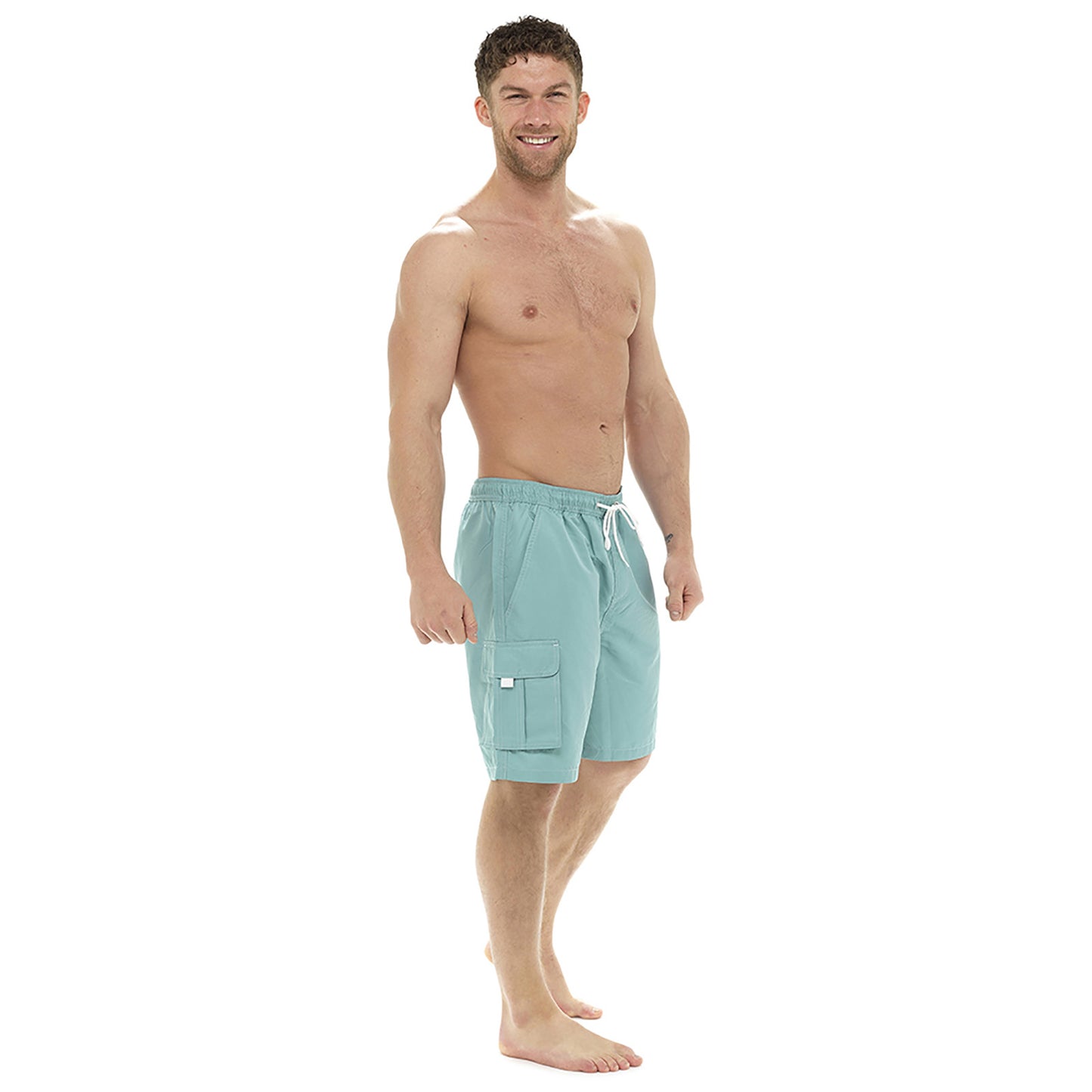 MENS MESH LINED QUICK DRY SHORTS SWIMMING GYM RUNNING SUMMER BEACH SPORTS TRUNKS
