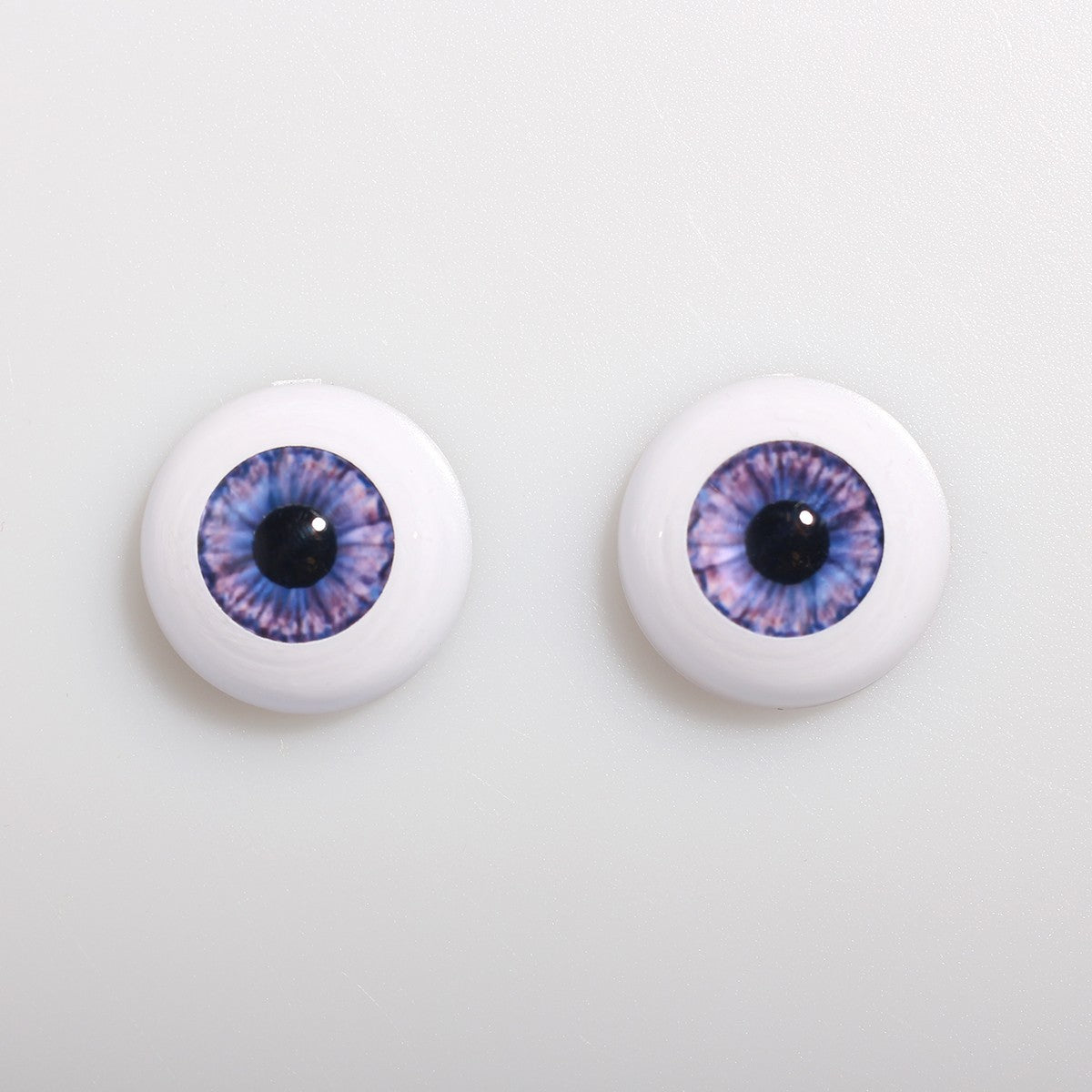 2 Pairs Reborn Baby Doll Eyes Half Round Acrylic Eyeballs Accessories DIY Supply
