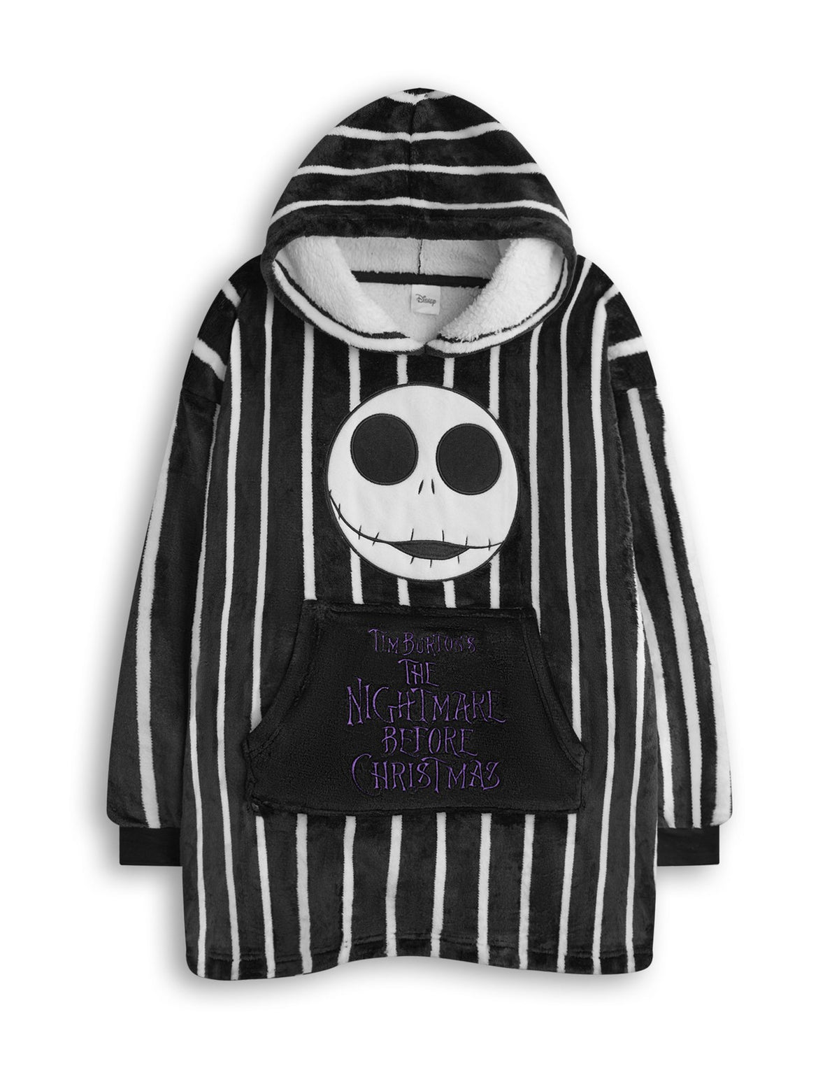 Disney Blanket Hoodie | Unisex Kids Black | Official Merch