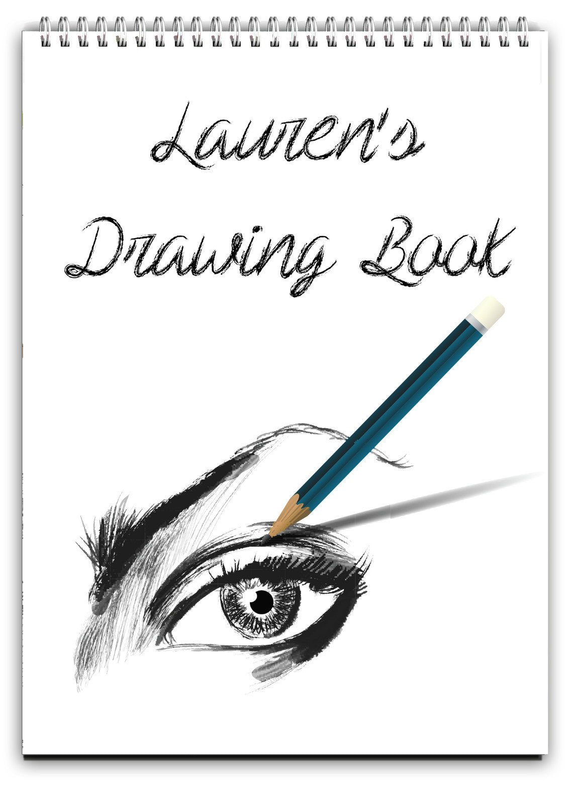 A4 PERSONALISED DRAWING PAD/A4 SKETCH BOOK/ DOODLE PAD/A4 NOTEBOOKS