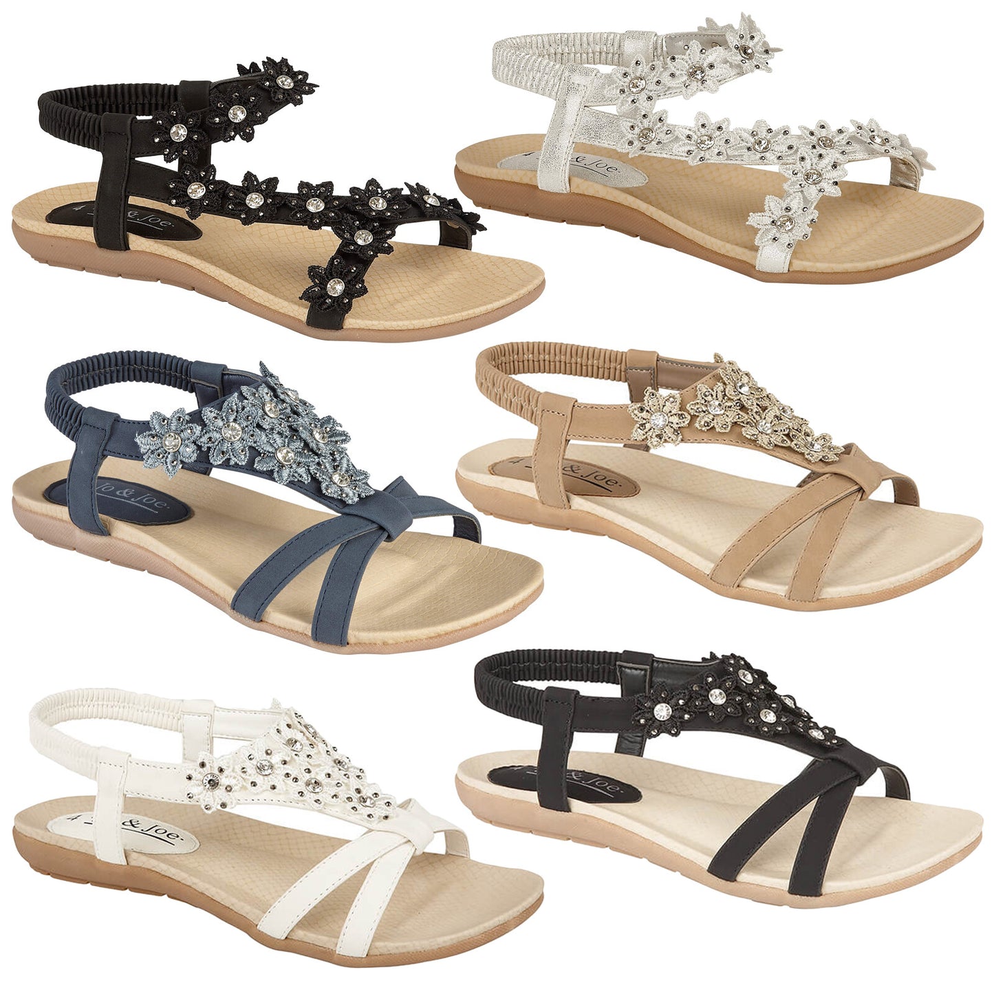 LADIES SANDALS WOMENS SUMMER BEACH PARTY LOW HEEL FLAT SHOES CASUAL FLIP FLOPS