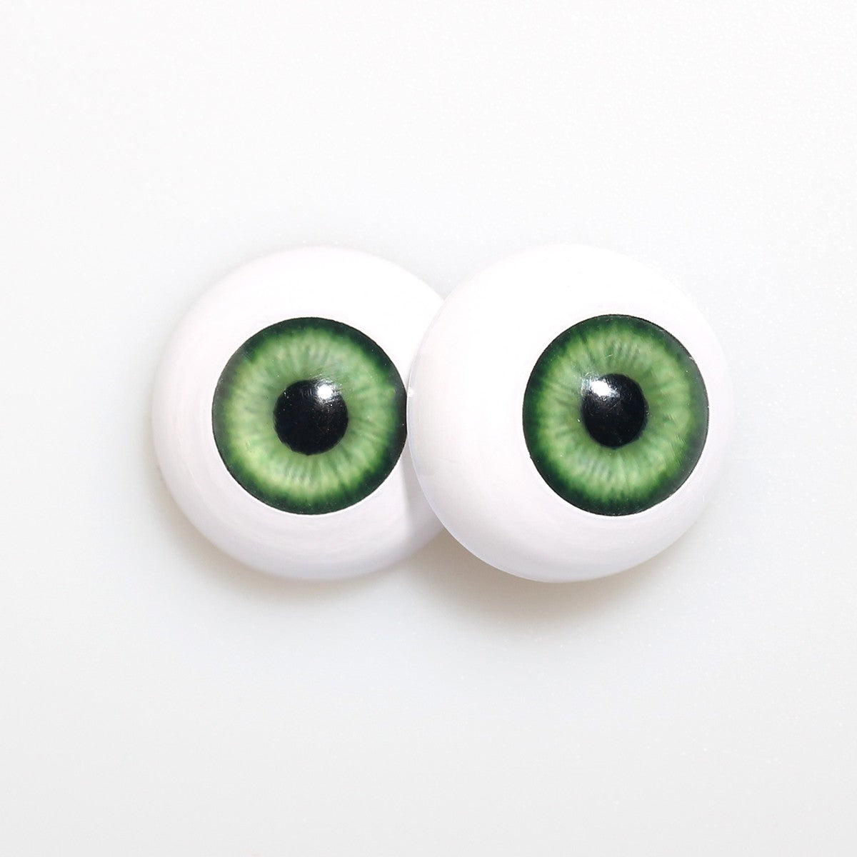 2 Pairs Reborn Baby Doll Eyes Half Round Acrylic Eyeballs Accessories DIY Supply