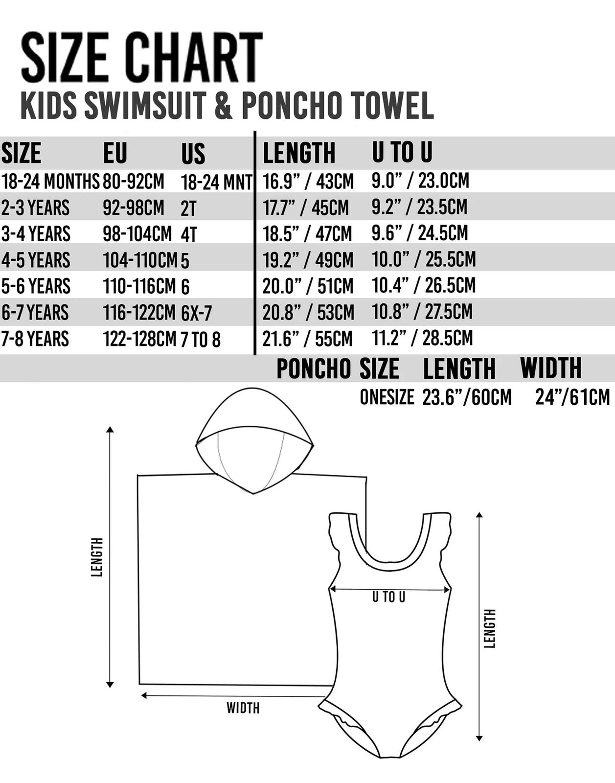 Peppa Pig Poncho Towel and 1 Piece Swimming Costume Set | Girls Pink | Official