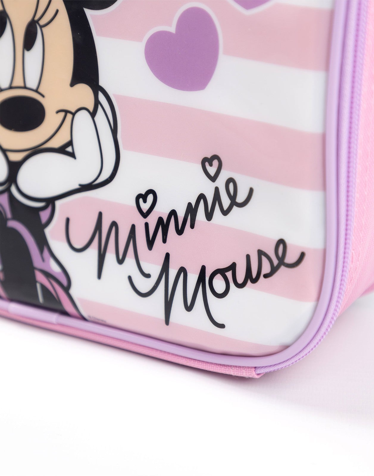 Disney Lunch Bag Bottle and 3 Snack Pot | Girls Pink | Official Merch