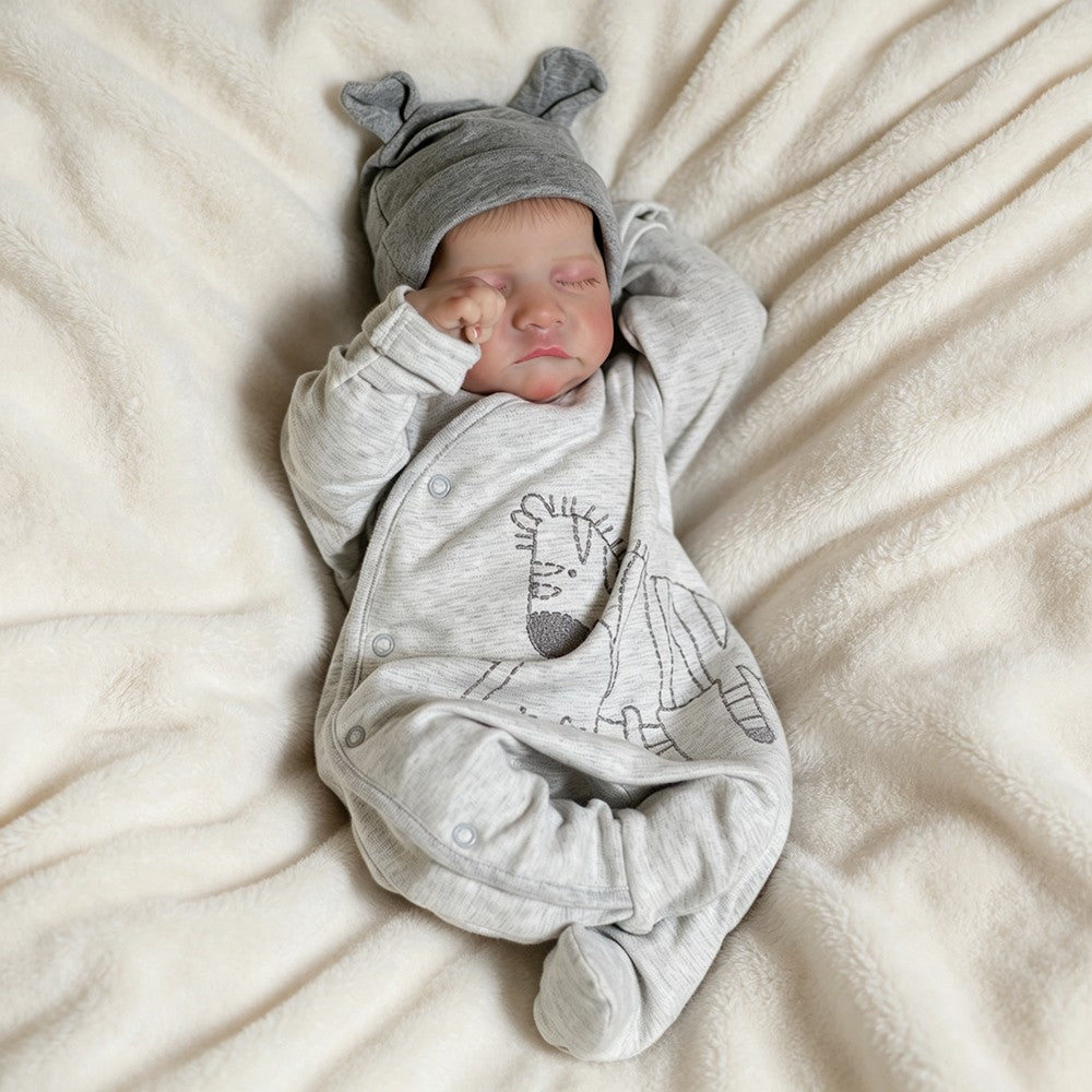 Realistic Reborn Dolls Soft Newborn Baby Boy Handmade Real Life Doll Babies Gift