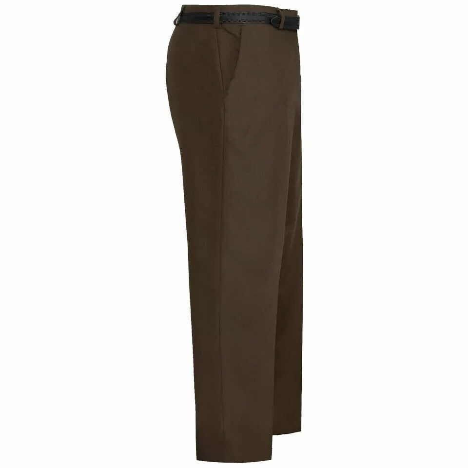 MENS OFFICE TROUSER BUSINESS WORK CASUAL SMART FORMAL BIG PLUS BELT POCKET PANTS