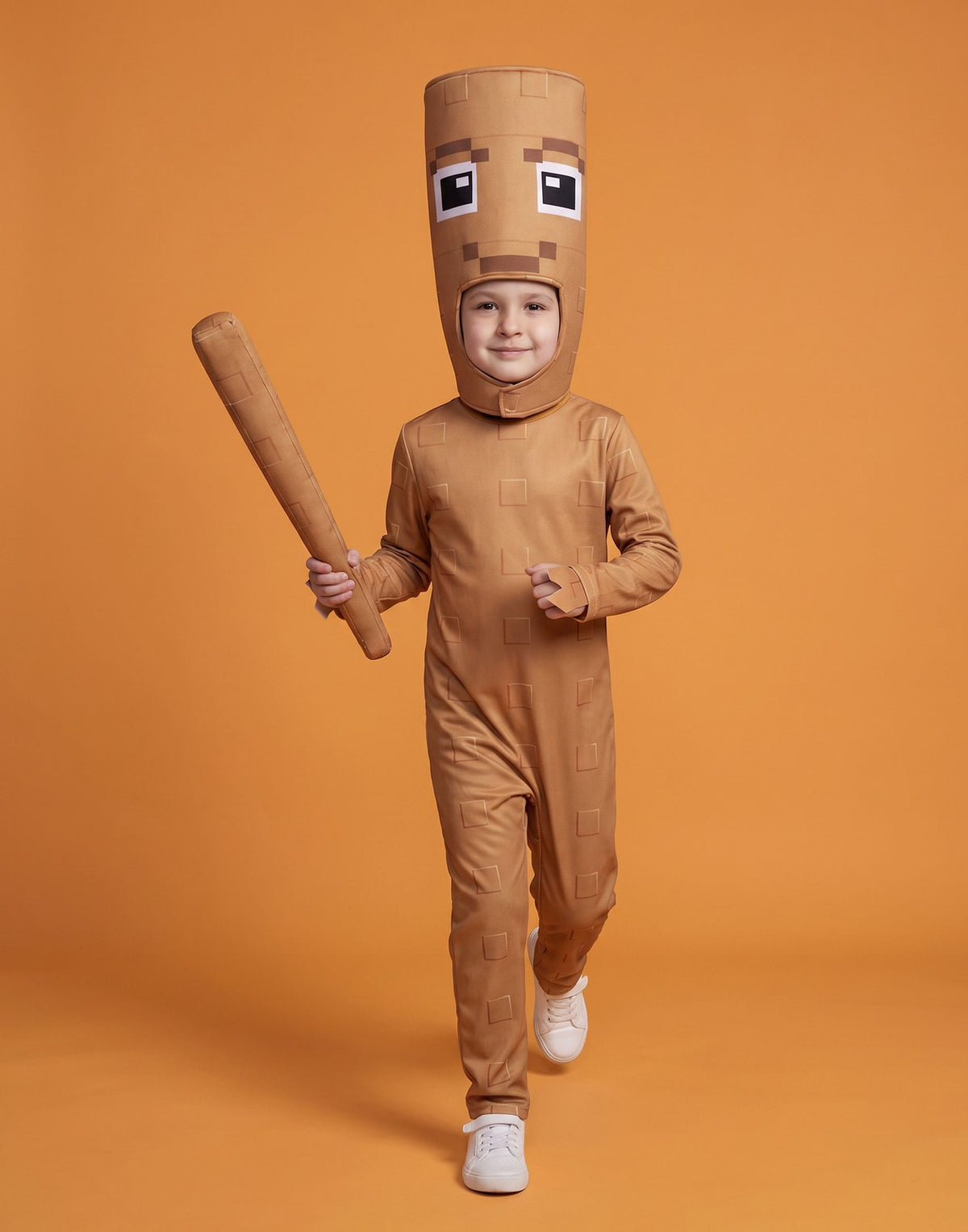 Steal a Brainrot 3 Piece Costume | Boys Brown | Official Merch