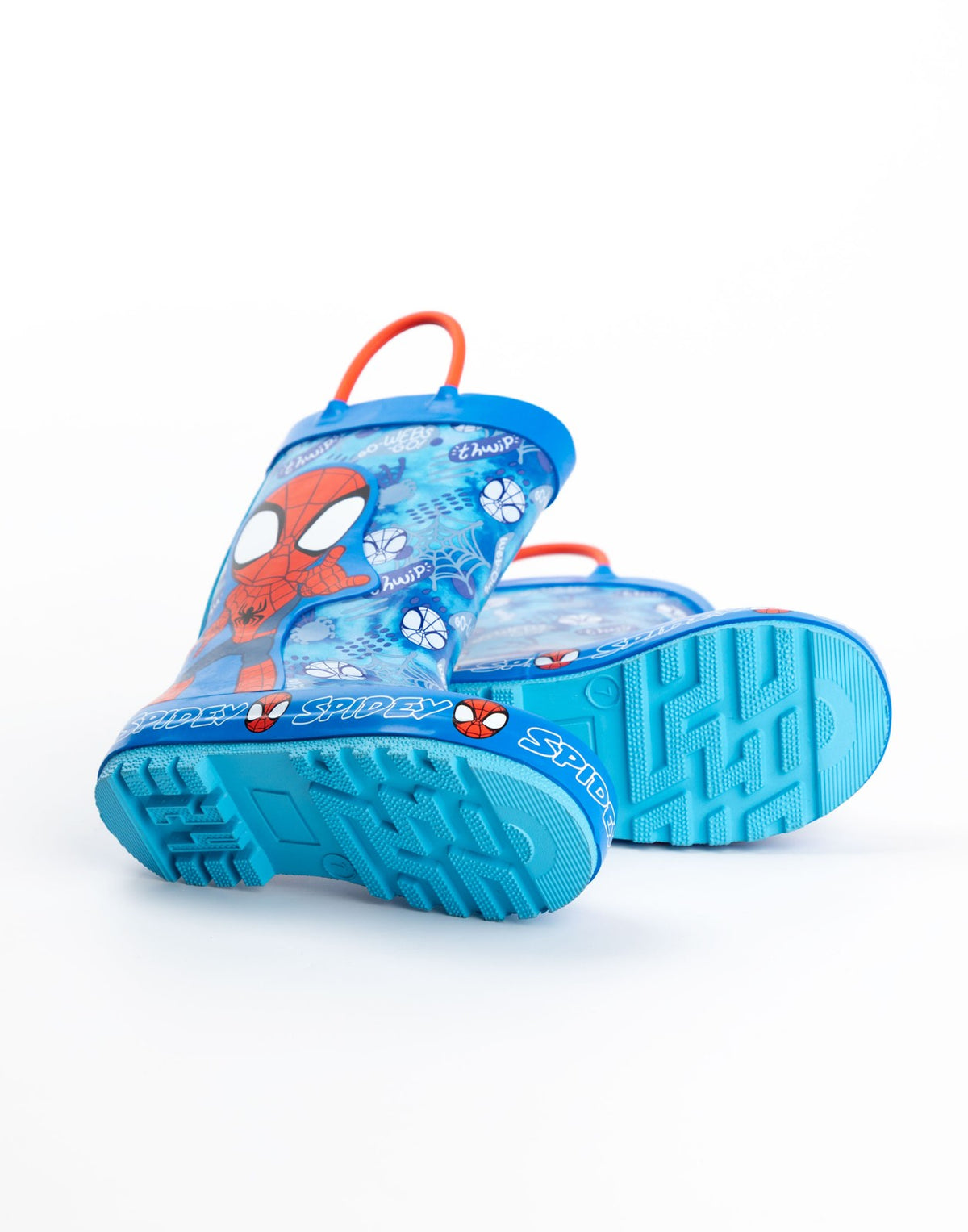 Marvel Wellington Boots with Handles | Unisex Kids Blue | Official Merch