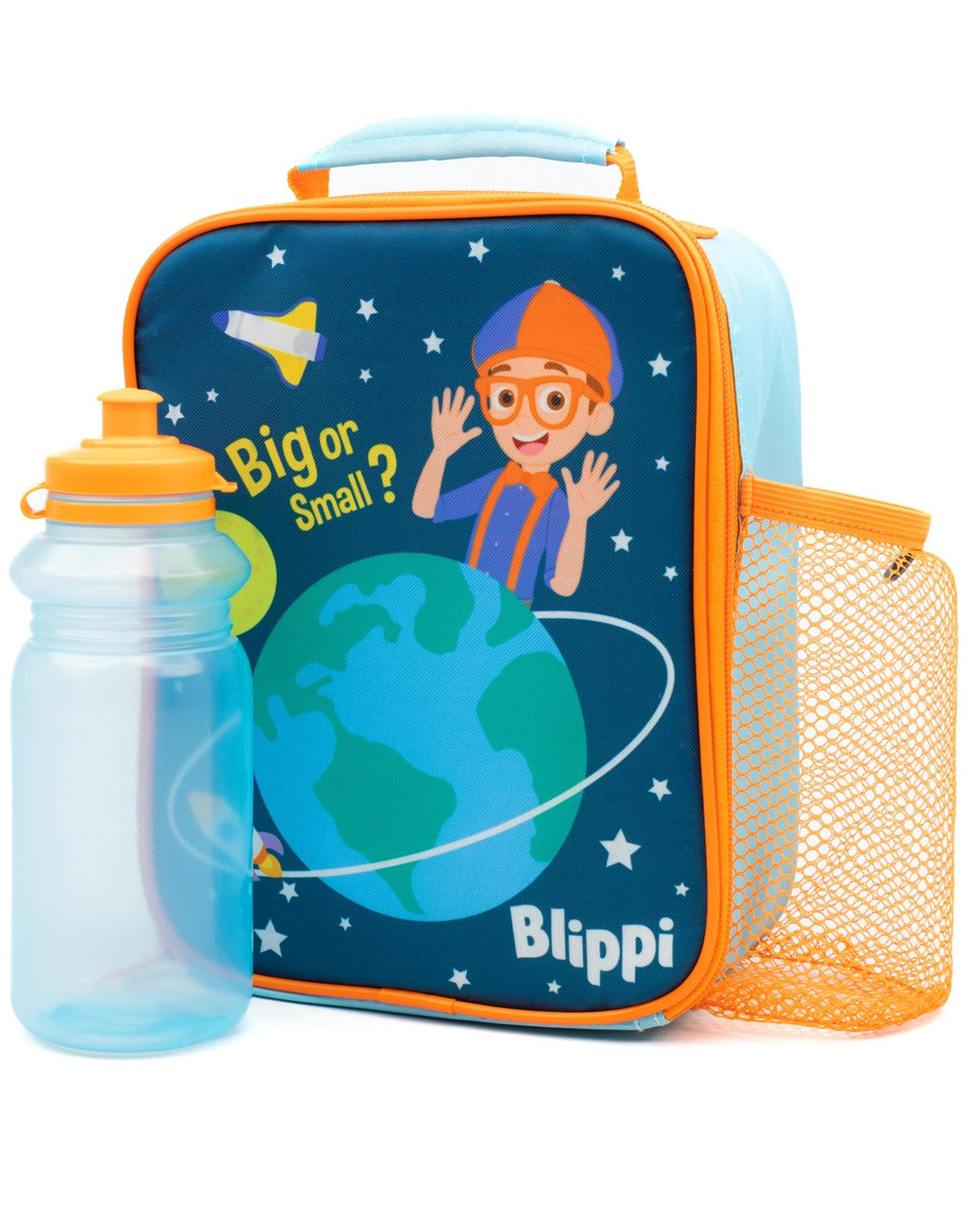 Blippi Lunch Bag and Bottle Set | Unisex Kids Multicoloured | Official Merch