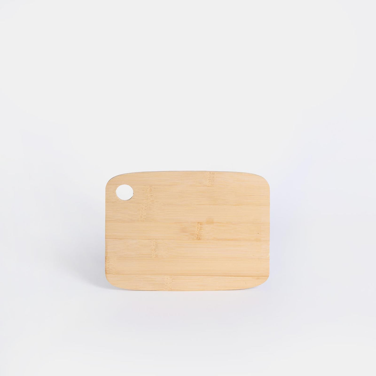 OHS Bamboo Cutting Board Set of 3 Natural Chopping Serving Platter Non-Slip