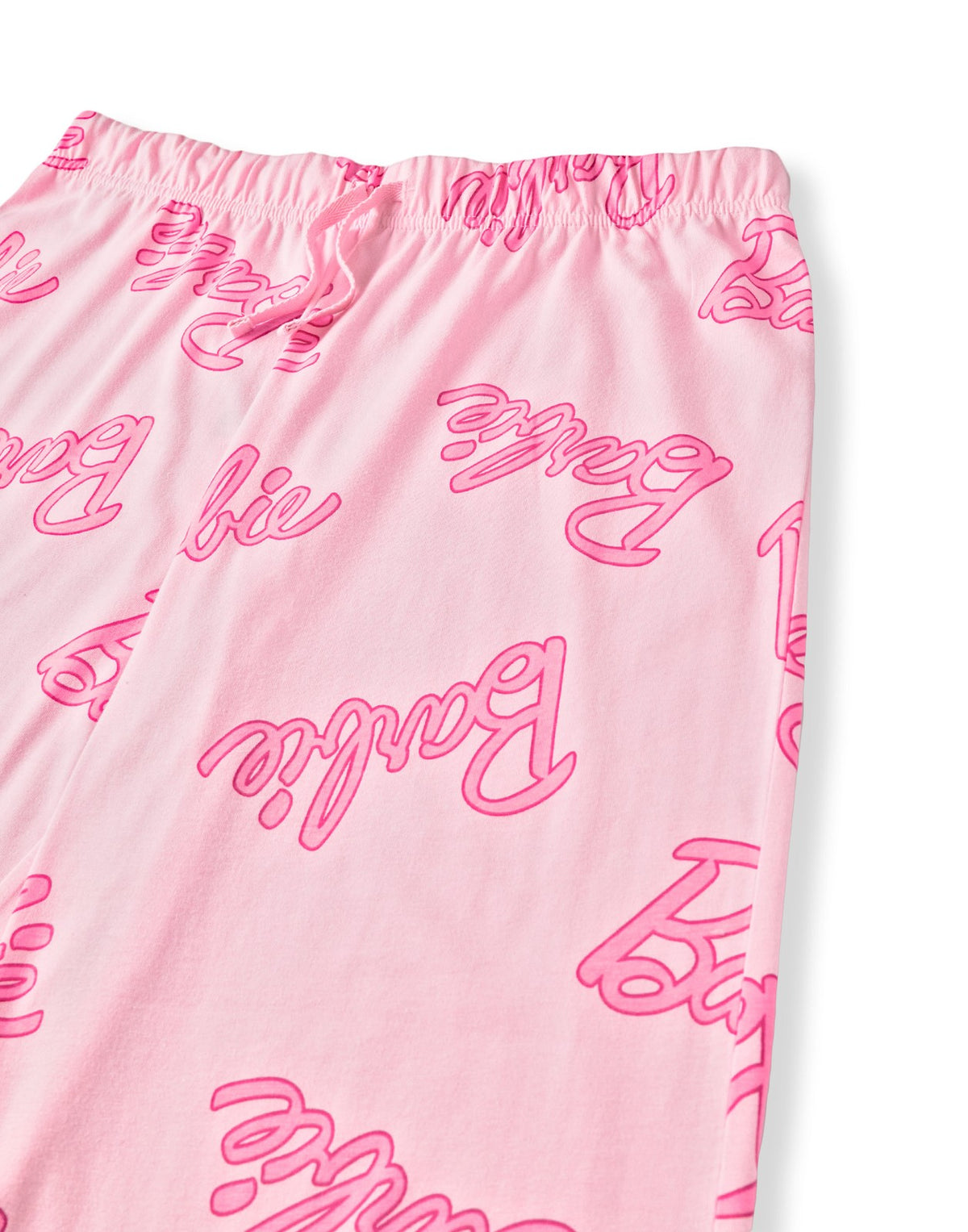 Barbie Short Sleeve Long Leg Pyjama Set | Womens Pink | Official Merch