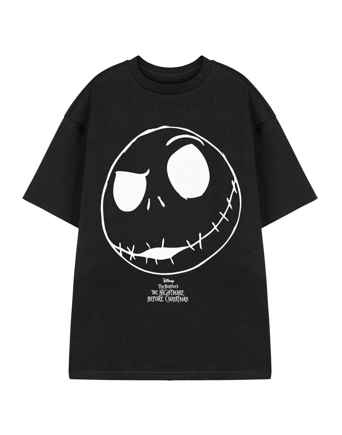 Disney Short Sleeved T-Shirt | Unisex Black | Official Merch