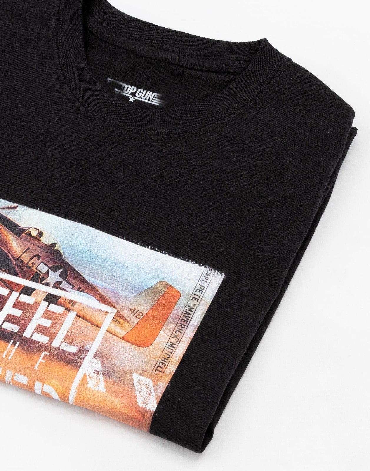 Top Gun: Maverick Short Sleeved T-Shirt | Mens Black | Official Merch