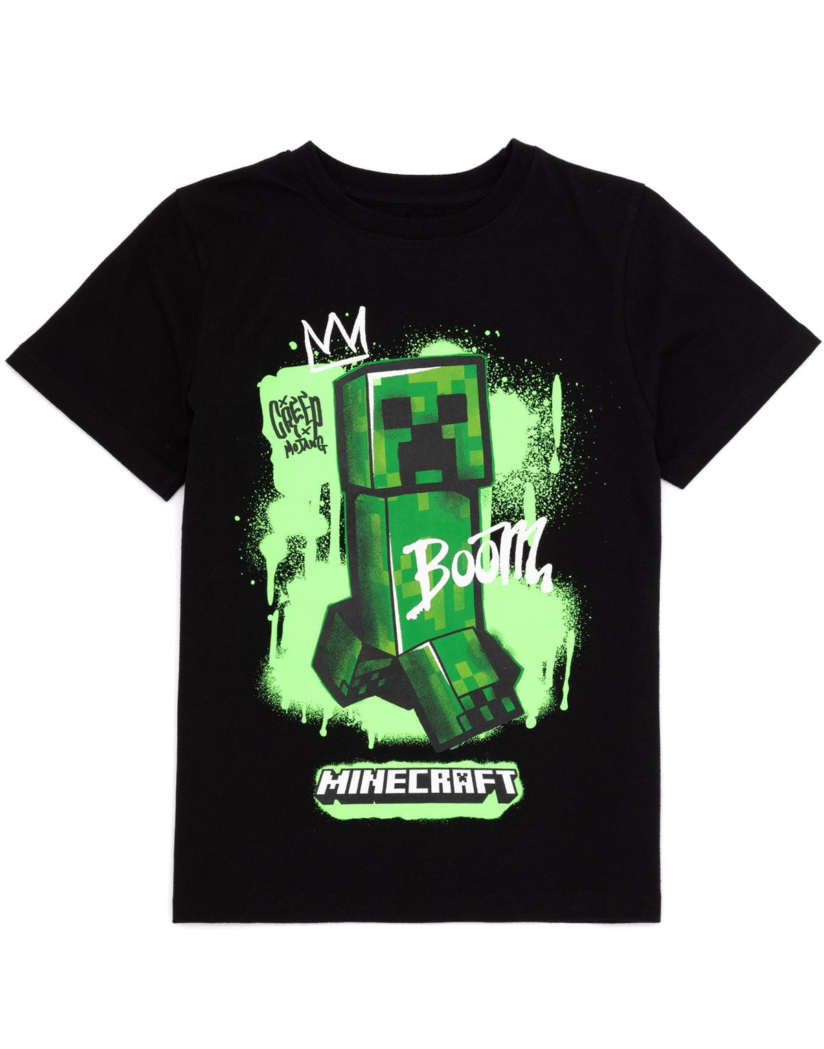 Minecraft Multi-Pack of 2 Short-Sleeved T-Shirts | Boys Multicoloured Gaming | O