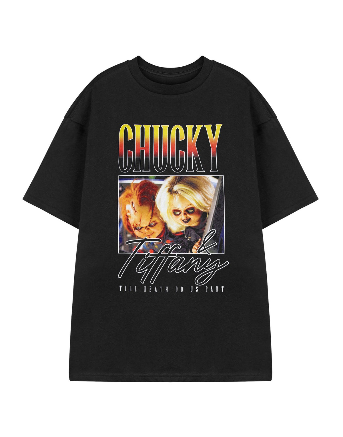 Chucky Short Sleeved T-Shirt | Unisex Black | Official Merch